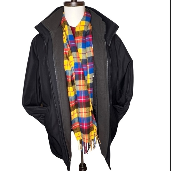 Weatherproof Black All Weather Insulated Winter Coat Size XL Detachable Hood - Picture 5 of 15